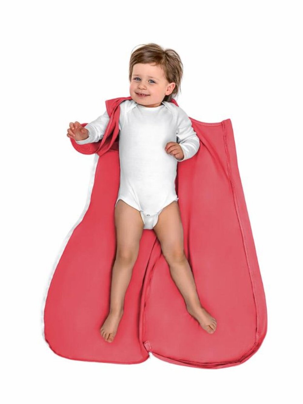 THE OLLIE WORLD The Alphie Sleep Pouch Size Fox (14-24 Months) In Sunset - Picture 4 of 10